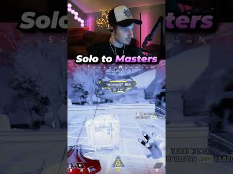 this 1 VS. 3 to Get MASTERS was INSANE in Apex Legends #apexlegends #apexlegendsclips #apexclips