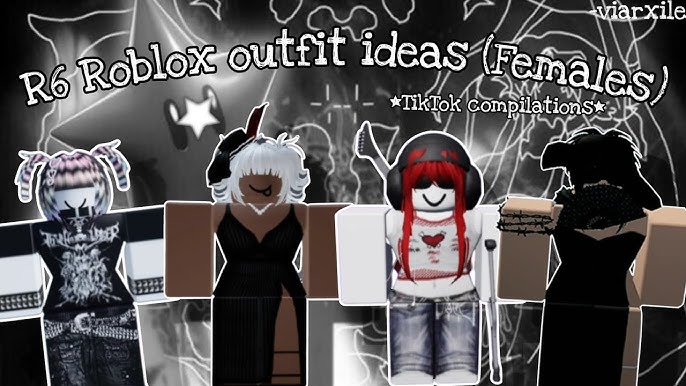 roblox r6 fit (*´ω｀*)  Female avatar, Roblox, Cool avatars