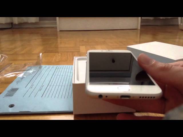 iPhone 6 Unboxing! (Silver, 16GB)