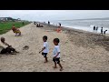 Fun in the beach   nilan vihaan twins