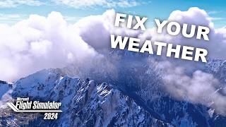 GET BEAUTIFUL MSFS WEATHER #msfs2024 screenshot 4
