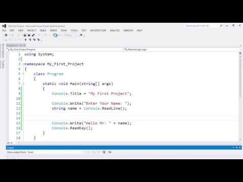 دورة السي شارب كاملة الدرس 3 الجزء 2 خالد السعداني