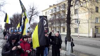 003 Шествие и митинг партии Воля. Нет НАТО! Долой ЕдРо – в помойное ведро! Ульяновск 07.04.12