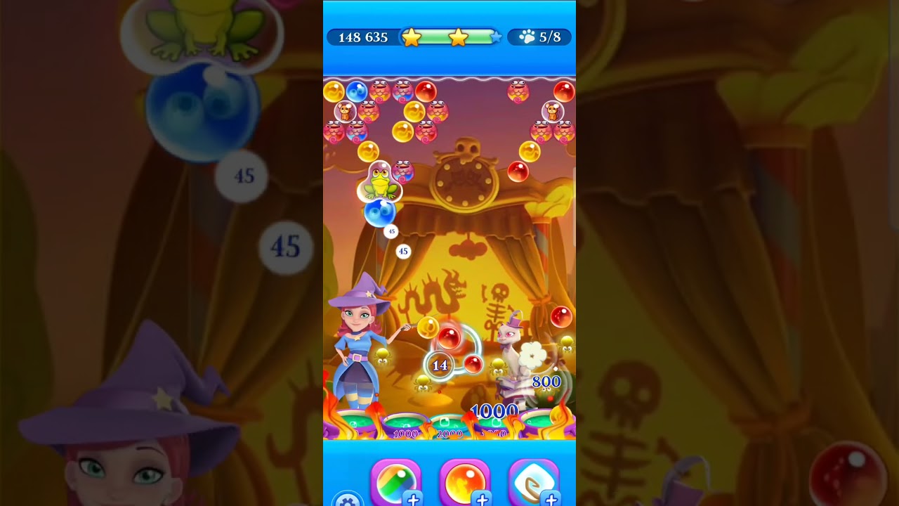 Bubble Witch 2 Saga Level 1048