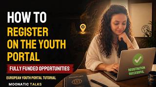 How to Use the European Youth Portal (ESC Registration Tutorial) #europeansolidaritycorps #volunteer