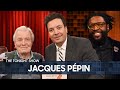 Chef Jacques Pépin Whips Up a Classic French Omelette | The Tonight Show Starring Jimmy Fallon