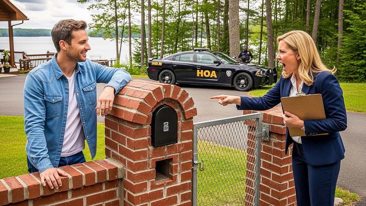 HOA Said My Mailbox Was Non Compliant, So I Built a Brick Fortress Around It and Installed a Retina!