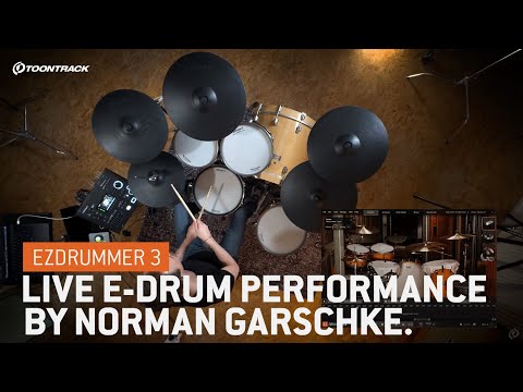 EZdrummer 3 | Live Soul E-drum Performance by Norman Garschke