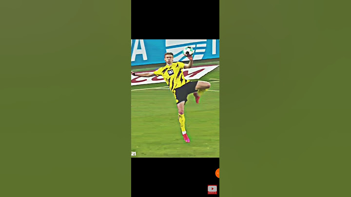o gol de bicicleta/voleio do Haaland pelo Borucia dortman
