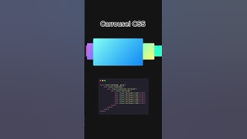 Carrousel CSS #carousels #css #slider #html #coding #tutorails #htmlcsstutorial #htmlcss #webdesign