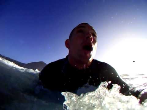 Terry the Piha boardrider