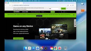 Cara Mengunduh/Menginstal Aplikasi NVIDIA GeForce Now di Mac screenshot 1