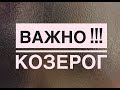 Опять Козероги