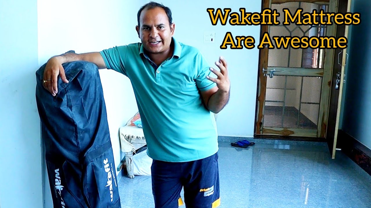 Wakefit Memory Foam 5 Inch 48x72 Mattress Unboxing.