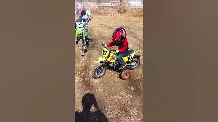 First ride at 4