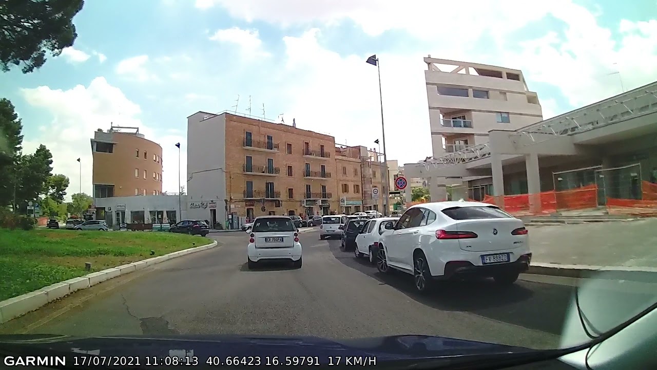 DRIVE #1545: Streets of Matera (Italy) (timelapse 4x) *Read Description*