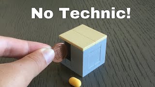 Worlds Smallest Lego Candy Machine Coin Rejection No Technic - Full Tutorial