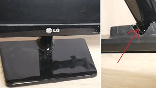 How To Remove LG Monitor Stand Step by Step