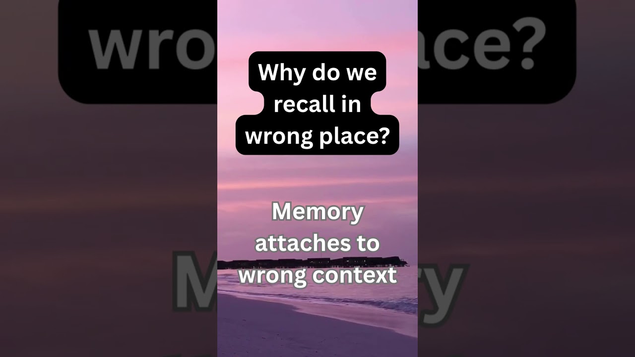 Misattribution effect explained