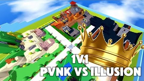 Pvnk Vs Illusion 1v1 || part 2 || Untitled Tag game Recode