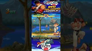 RYU 🥋 TEACHING SAKURA A LESSON IN STREET FIGHTER ALPHA 2 | TAS | TOOL ASSISTED SUPERPLAY