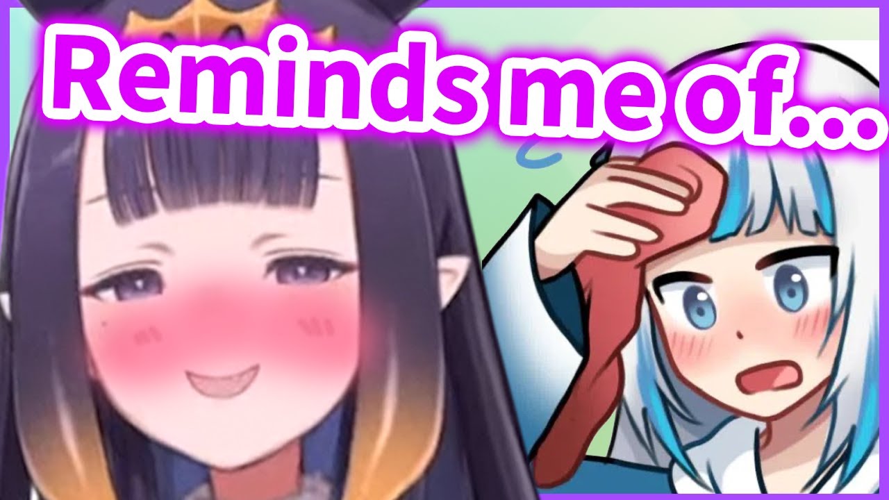 Blue and Bad at Maths? Reminds Ina of a certain Shark!【Ninomae Ina'nis / HololiveEN】