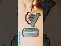 Very easy mehndi design using blade |#shorts #mehndidesigns #youtubeshorts #henna #easymehndi #viral