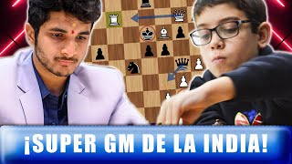 ¡EL PRODIGIO ARGENTINO de 10 AÑOS contra SUPER GM DE LA INDIA! | Faustino Oro vs Vidit Gujrathi