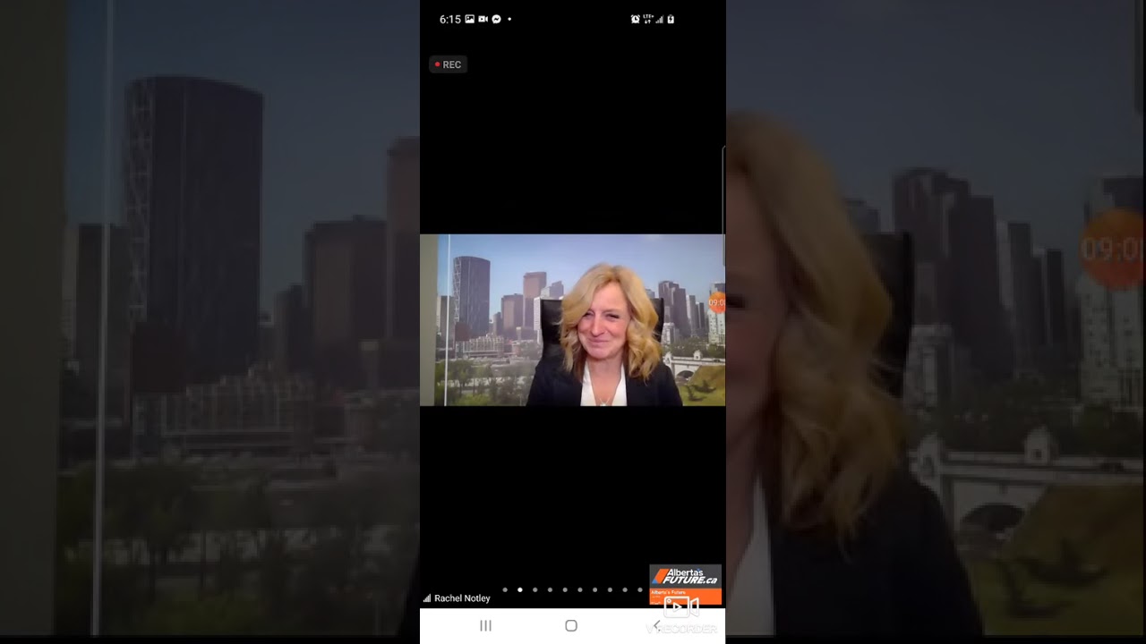 Dave Bjorkman Sadly, Notley made sure a Zoom that no audio goes forward    I type Questions