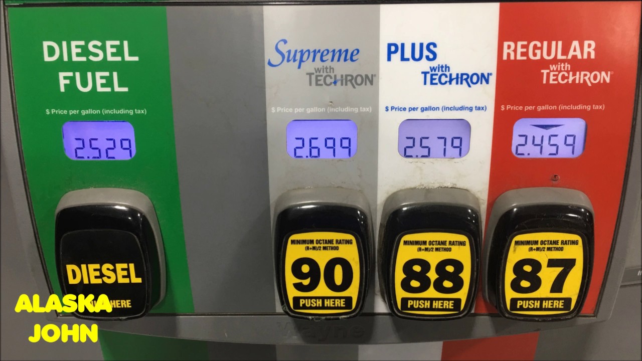 ALASKA GAS PRICES Anchorage December 9th 2016 YouTube