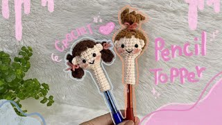 CROCHET IDEAS : Crochet Pencil Topper Free Pattern | Crochet Pen and Pencil Holder 👧👧👧