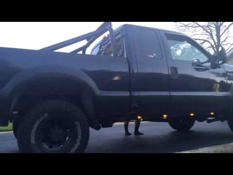 2000 Ford F250 5.4 Exhaust - YouTube