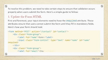 Resolving Form Validation Issues in Bootstrap v4.0