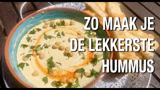 Zo maak je zelf de lekkerste hummus ooit