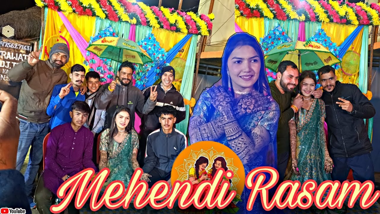 😜गांव में लड़कियों ने किया मेहंदी में खूब डांस😁 || ♥️Daily VLOG || @jassirauthanpahadi6460  