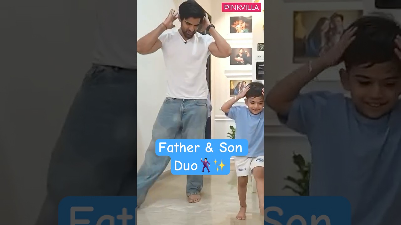 Mohit Malik & Son Ekbir’s Adorable Naatu Naatu Dance Surprise 💃🕺 