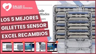 Los 5 mejores gillettes sensor excel recambios