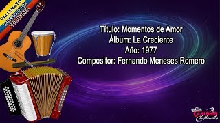 Video-Miniaturansicht von „Momentos De Amor – Binomio De Oro – Letra“