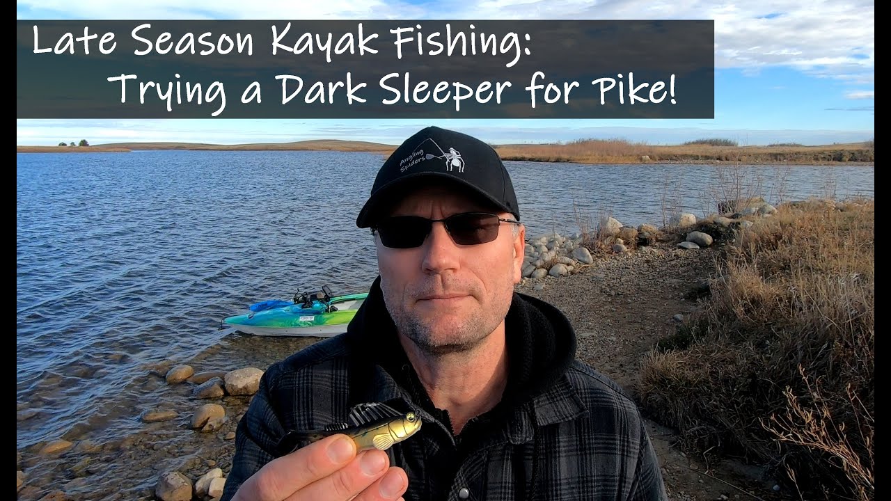 Ep 91: Kayak fishing in November in Canada?!? Using a new lure for the first time.
