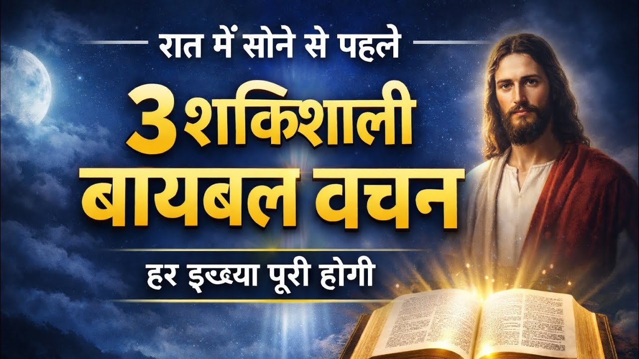 रात में सोने से पहले है प्रार्थना को सुने ?||Powerful Prayer 