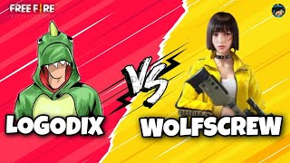 LOGODIX VS WOLFSCREW 1VS1 | BEST CUSTOM EVER!!!! LOGODIX VS WOLFSCREW 1VS1 | BEST CUSTOM EVER!!!!