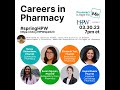 Careers in Pharmacy Virtual Panel Hosted By American Association of Colleges of Pharmacy