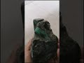 Beautiful Emerald polished in the Matrix