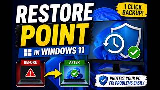 How to Create System Restore Point in Windows 11 | @BMTechnologyChannel