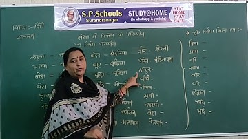 STD 6 CBSE | HINDI LEC 17 | S P SCHOOL SURENDRANAGAR