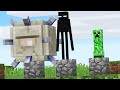 Minecraft but placing Blocks spawns RANDOM Mobs