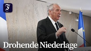 Regierungskrise: Frankreichs Premier stellt die Vertrauensfrage