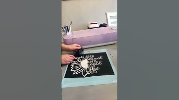 4 Steps to Vinyl Stencil Success #cricuttipsandtricks #cricutforbeginners