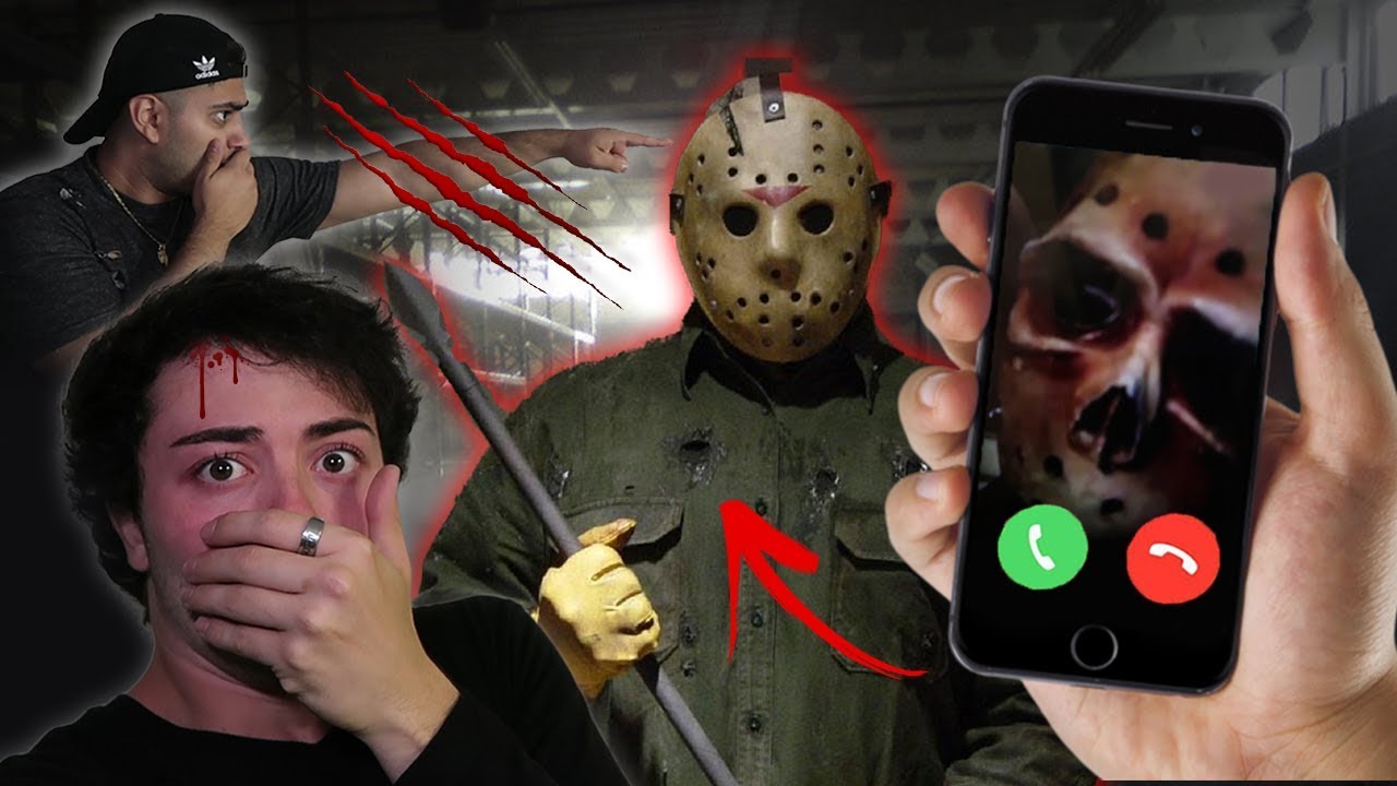 CALLING JASON VORHEES ON FACETIME!! (HE ANSWERED) KILLER FROM FRIDAY