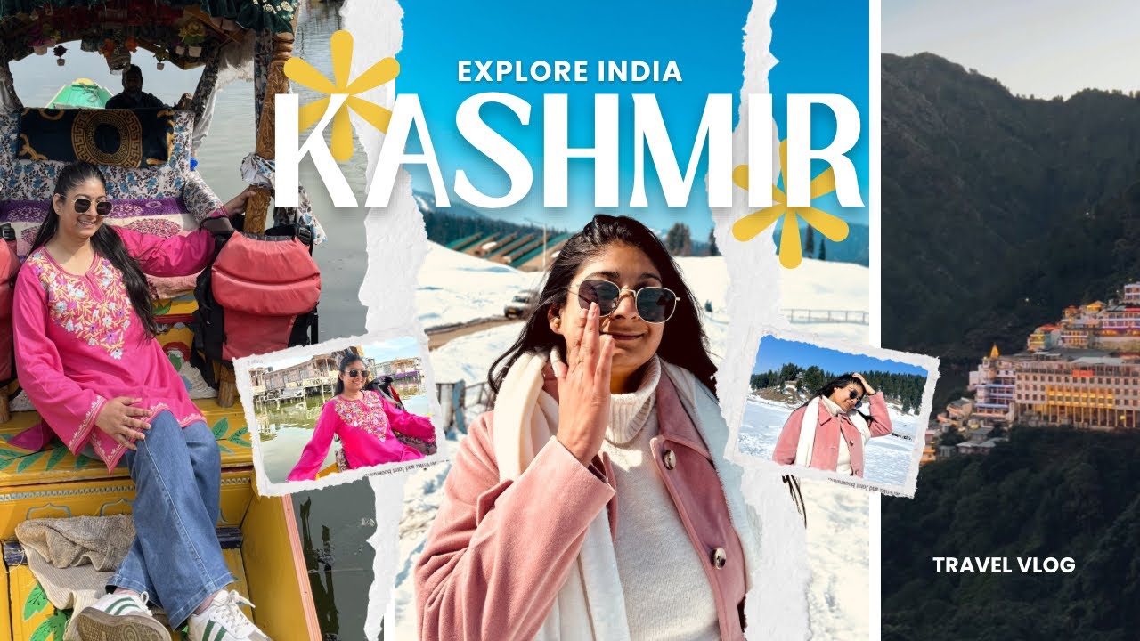 Dehradun to Vaishno Devi To Kashmir Travel Vlog❤️🤩☺️#youtube #travelvlog 